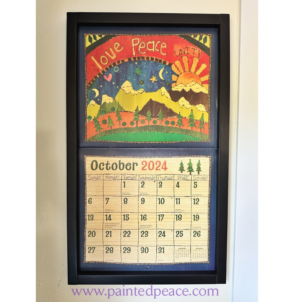 2024 Painted Peace Calendar Painted Peace the Art of Stephanie Burgess