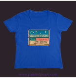 Blue Is My Favorite Color Women’s V-Neck Royal / Small (S)