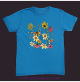 Count Your Blossoms Unisex Tee Royal Caribe / Small (S)