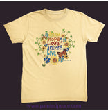 Dream Hope Love Inspire Unisex Tee Butter / Small (S)