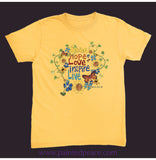 Dream Hope Love Inspire Unisex Tee Citrus / Small (S)