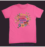 Dream Hope Love Inspire Unisex Tee Peony / Medium (M)