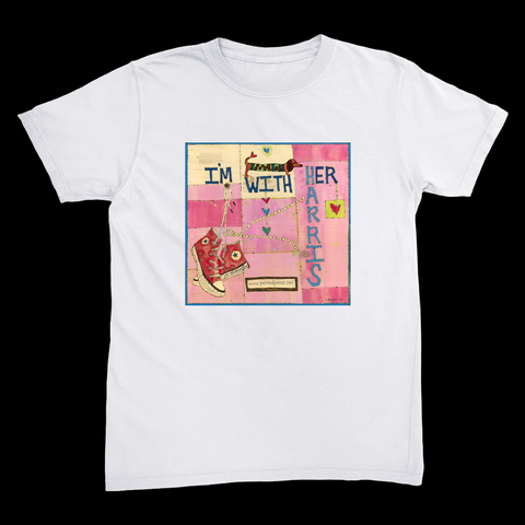 I'm With Her (Dog) Unisex Tee - NEW