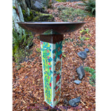 I Must Have Flowers- Joy In The Garden Birdbath - New