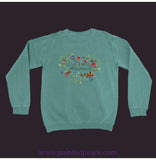 Live Simply Sweatshirt Blue Spruce / Small (S)