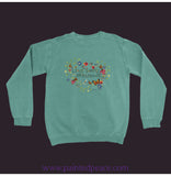 Live Simply Sweatshirt Light Green / Small (S)