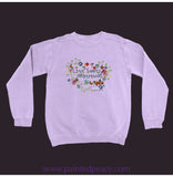 Live Simply Sweatshirt Orchid / Small (S)