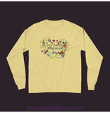 Live Simply Unisex Long Sleeve Shirt Butter / Small (S)