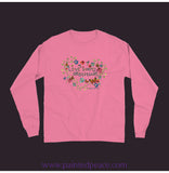 Live Simply Unisex Long Sleeve Shirt Crunchberry / Small (S)