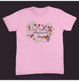 Live Simply Unisex Tee Blossom / Small (S)