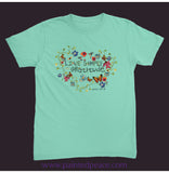 Live Simply Unisex Tee Island Reef / Small (S)