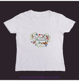 Live Simply Women’s V-Neck White / Small (S)