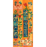 Love Is Patient Loke Kind Art Pole 40’’