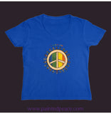 Love Is Women’s V-Neck Royal / Small (S)