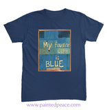 My Favorite Color Is Blue Unisex Tee - New True Navy / Small (S)