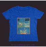 My Favorite Color Is Blue Women’s V-Neck Royal / Small (S)