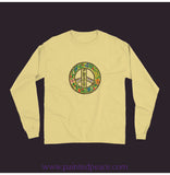 Peace Unisex Long Sleeve Tee Butter / Small (S)