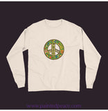 Peace Unisex Long Sleeve Tee Ivory / Small (S)