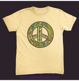 Peace Unisex Tee Butter / Small (S)