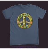 Peace Unisex Tee Denim / Small (S)