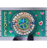 Peace Were All In This Together Banner/garden Flag New