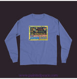 Pro Democracy Unisex Long Sleeve Tee Flo Blue / Small (S)