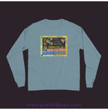 Pro Democracy Unisex Long Sleeve Tee Ice Blue / Small (S)