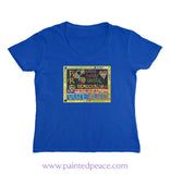 Vote For Our Rights Women’s V-Neck Royal / Small (S)