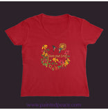 Share Your Song Women’s V-Neck Red / Small (S)