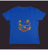 Share Your Song Women’s V-Neck Royal / Small (S)