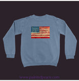 United We Stand Sweatshirt Blue Jean / Small (S)