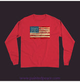 United We Stand Unisex Long Sleeve Shirt Red / Small (S)