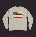 United We Stand Unisex Long Sleeve Shirt Sandstone / Small (S)