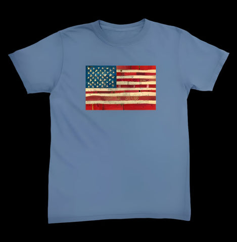 United We Stand Unisex Tee Blue Jean / Small (S)