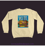 Vote Sweatshirt Butter / Small (S)