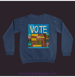 Vote Sweatshirt True Navy / Small (S)