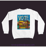 Vote Sweatshirt White / Small (S)