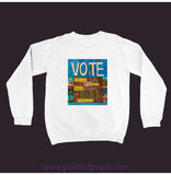 Vote Sweatshirt White / Small (S)