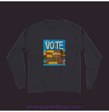 Vote Unisex Long Sleeve Shirt Black / Small (S)