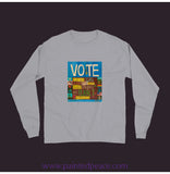 Vote Unisex Long Sleeve Shirt Granite / Small (S)