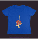 We Are Not Going Back Women’s V-Neck Royal / Small (S)