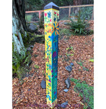 Where Flowers Bloom Art Pole 60’’ - New